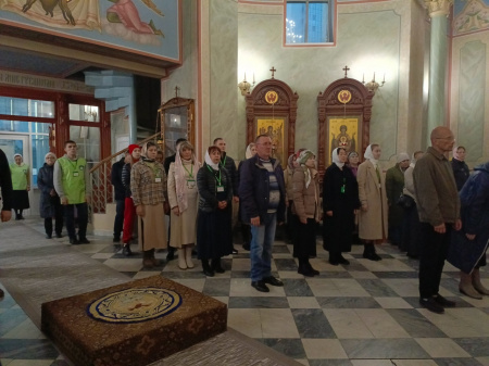 ПРАВЯЩИЙ АРХИЕРЕЙ СОВЕРШИЛ ВСЕНОЩНОЕ БДЕНИЕ