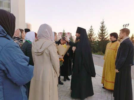 ПРАВЯЩИЙ АРХИЕРЕЙ СОВЕРШИЛ ВСЕНОЩНОЕ БДЕНИЕ